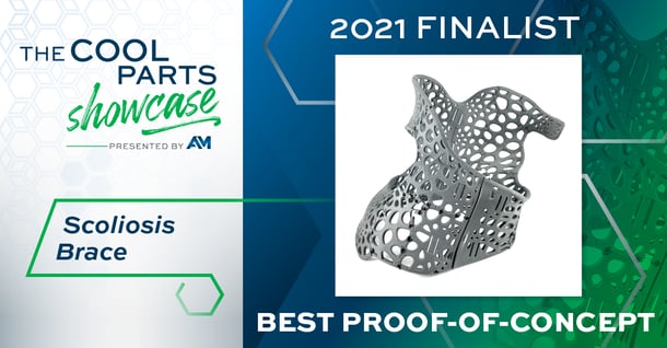 The Cool Parts Showcase 2021 Finalist Scoliosis Brace